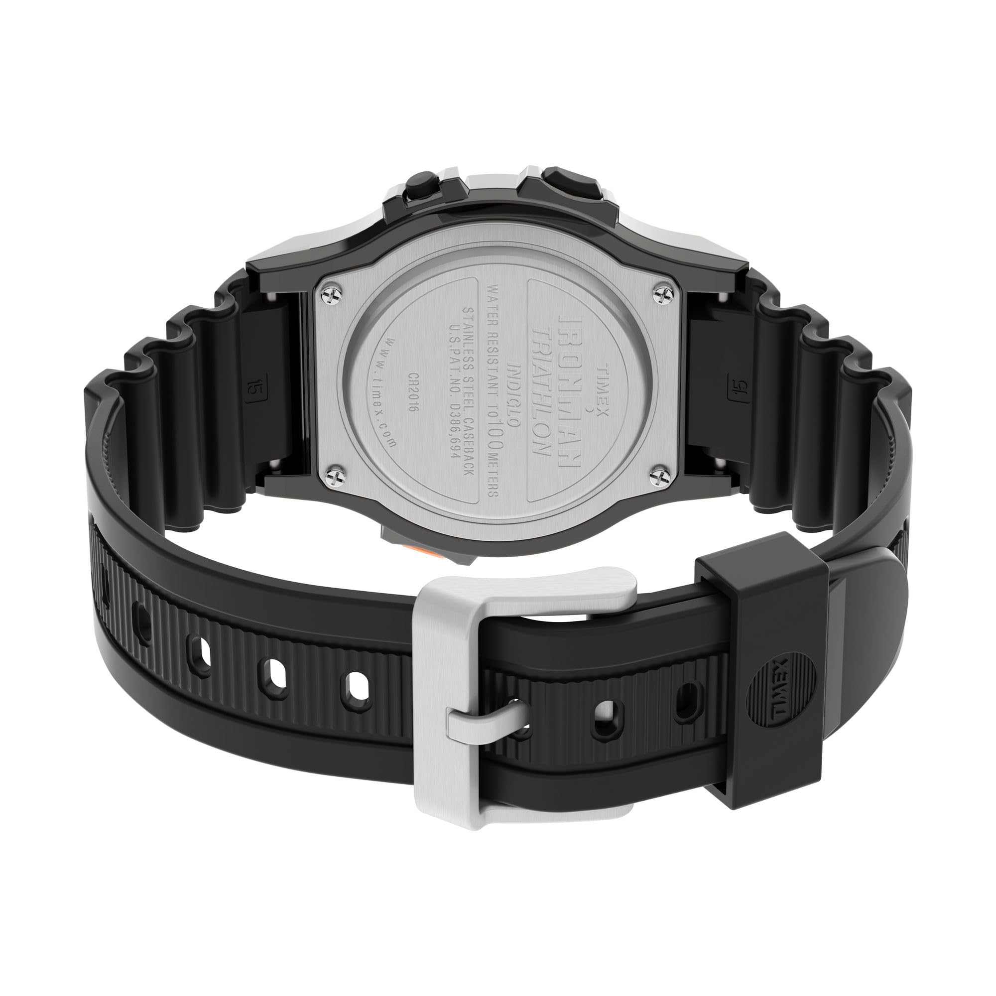 Timex Reloj Digital de Cuarzo para Hombre con Correa de policarbonato TW5M543009J, Negro
