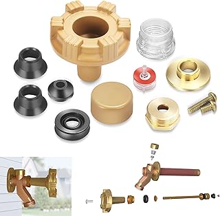RK-17MH Repair Kit - Outdoor Faucet Metal Handle Repair Kit Compatible with Woodford Model 17 Outside Faucets - Fixes Water Leakage & Flow Interruption