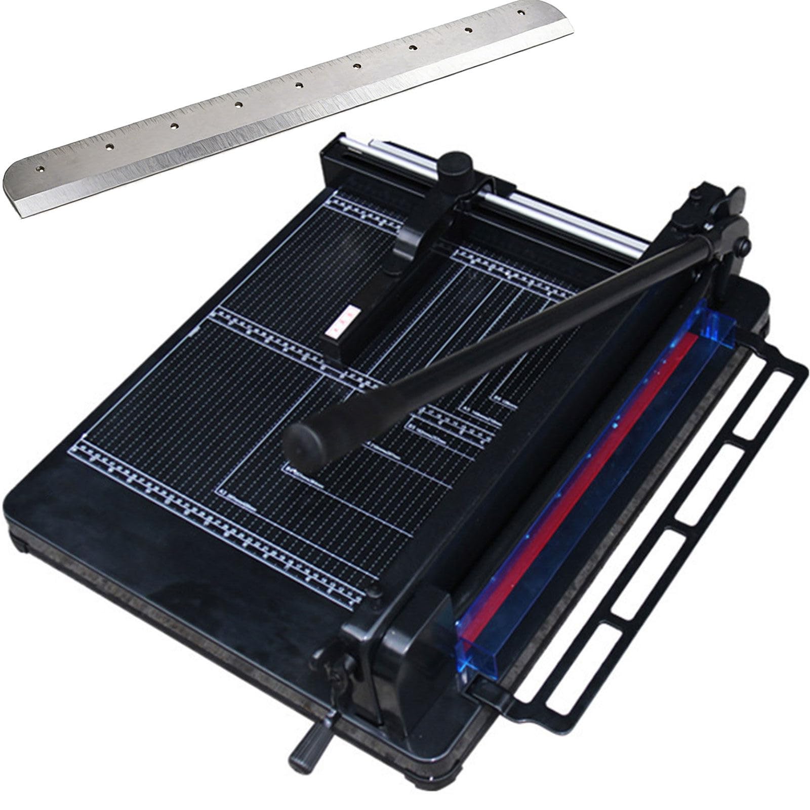 Taglierina per carta resistente, taglierina manuale da tavolo per artigianato, taglia fino a 400 fogli, ideale per carta artigianale, coupon, etichette e cartoncino