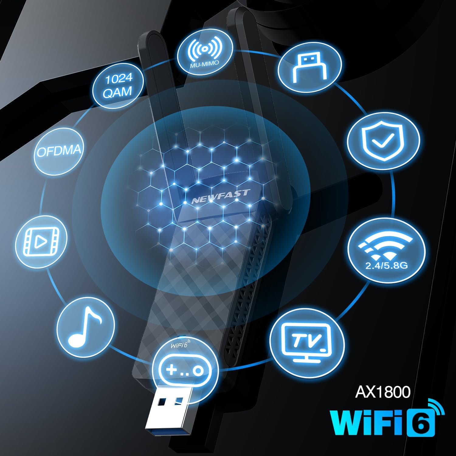 AX1800 WiFi 6 Features Overview