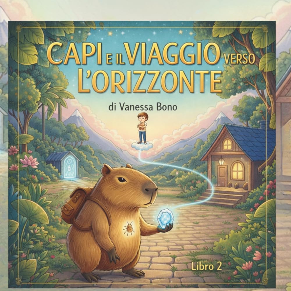 Capi e il viaggio verso l'orizzonte: storia illustrata, su emozioni, amicizia, crescita e cambiamenti (Capi e le grandi emozioni)