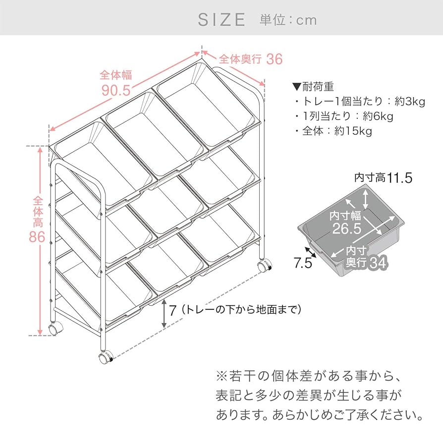 人気！！ソフト素材おもちゃ箱(ホワイト✖️グレー)幅95cm Amazon.co.jp: LOWYA ロウヤ おもちゃ 収納ケース おもちゃ箱