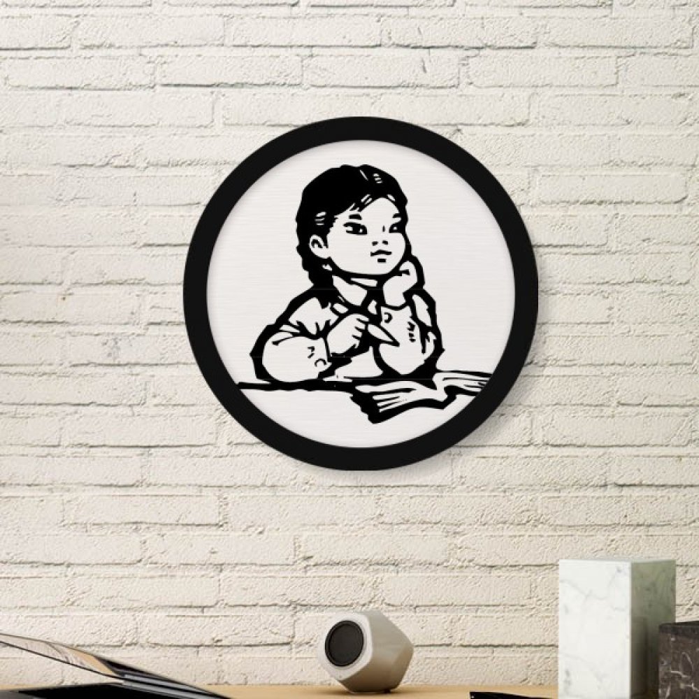 Tableau sketch art de style patriotisme pour décorer un bureau ou salon chaleureux