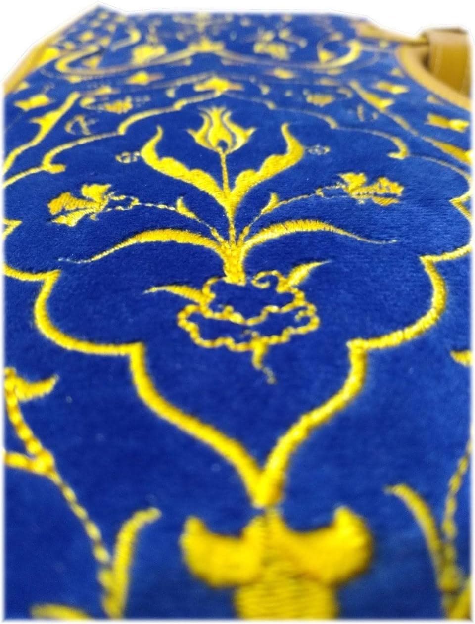 Archery Quiver Turkish Traditional Horseback Archery Hip Quiver Fabric Tirkes Motifs Knight Belt Quiver, Medieval Fantasy Red&Yellow Color Traditional Archery Gift for Archers