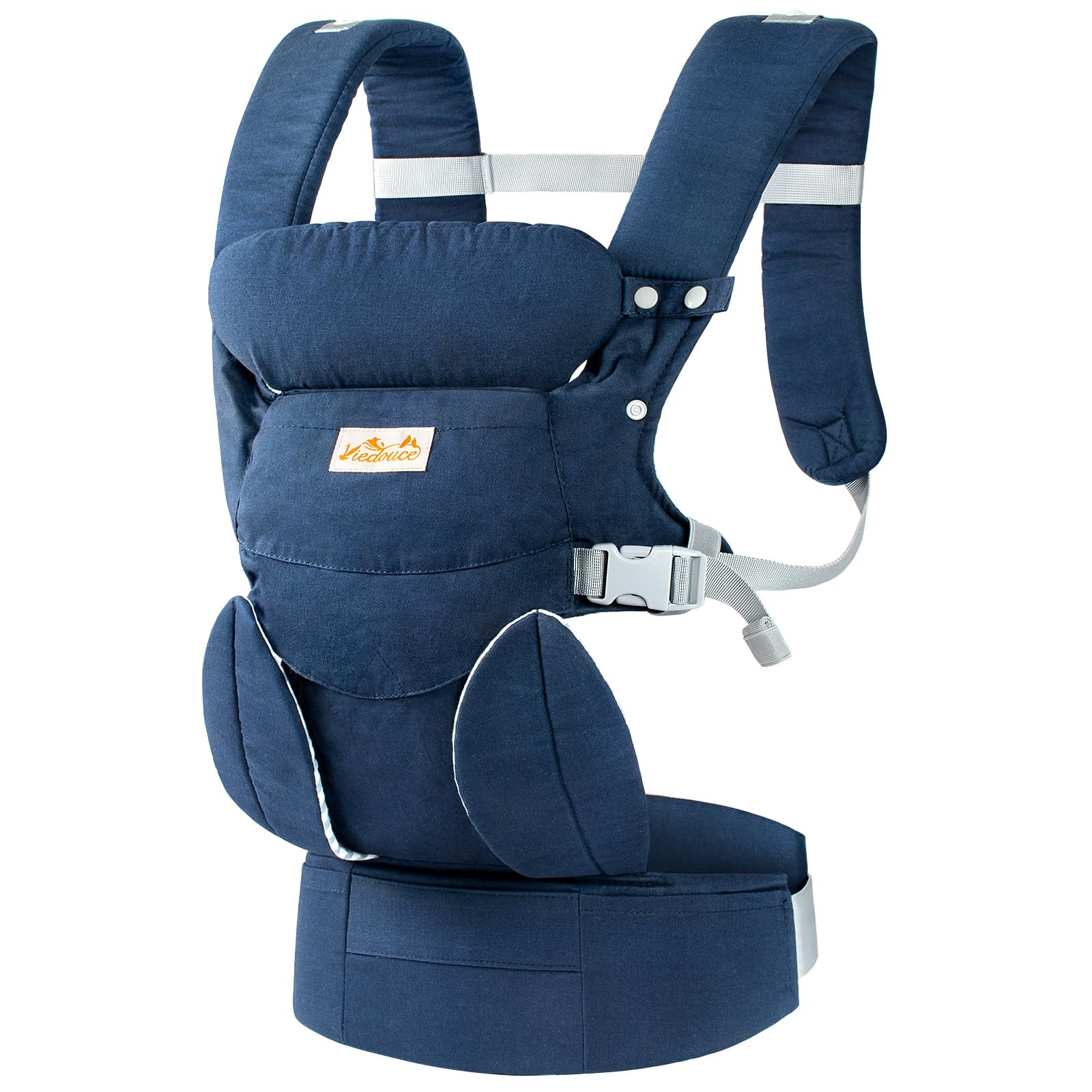 Viedouce Porte-Bébé Physiologique, Porte Bebe Naissance avec Ergonomique bébé porte-bebe pour nouveau-nés et petits enfants de 3 à 36 mois (3 à 20 kg)