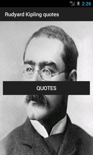 Rudyard Kipling quotes