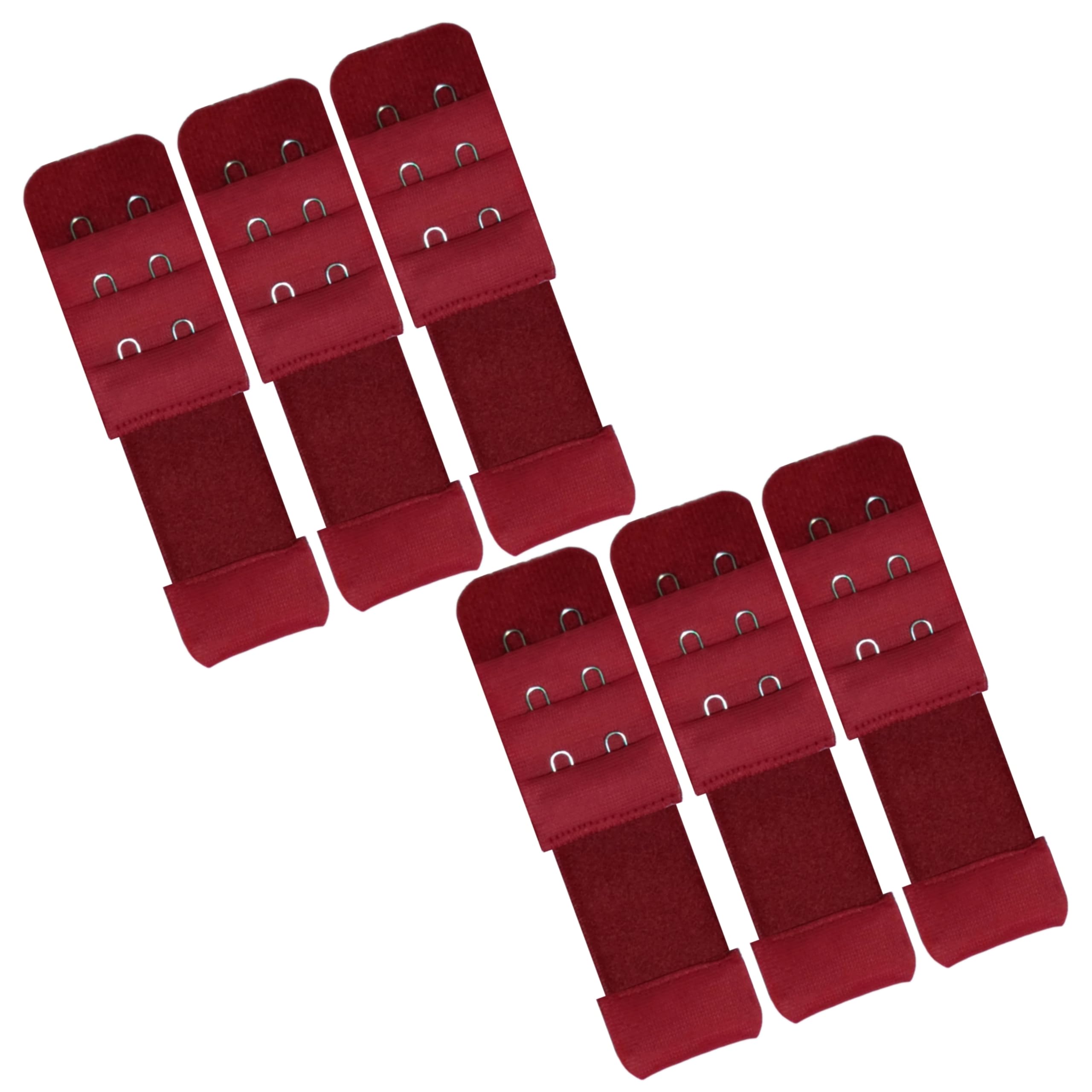 Bra Extender Red Bra Extender 2 × 3 Hook Extender with elastic.-image-39