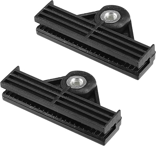 Miniatura 1 de 2 clips de retención de canal de vidrio para puerta de ventana, 2.76 x 1.46 x 0.47 pulgadas, clip universal para regulador de vidrio, para