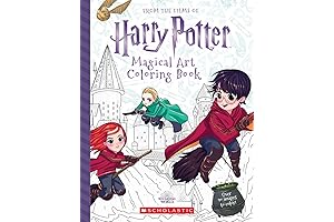 Magical Art Coloring Book for the Wizarding World of Harry Potter