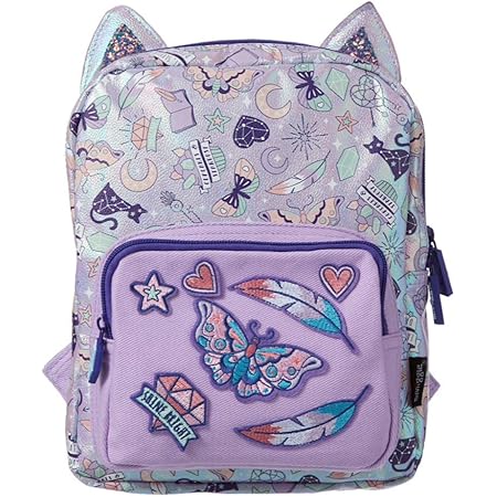 smiggle purple backpack