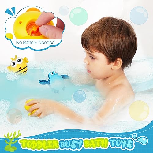 Miniatura 6 de EKU EASYKU Juguetes de baño hipopótamo para niños