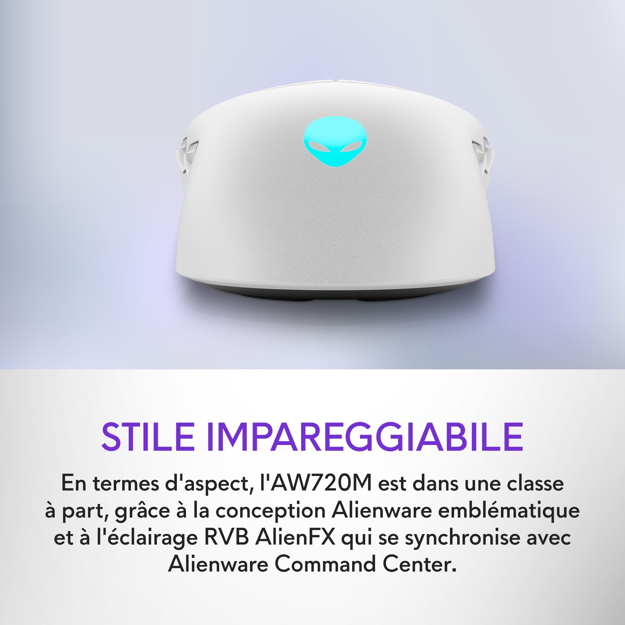 SOURIS DE GAMING SANS FIL TRI-MODE ALIENWARE - AW720M