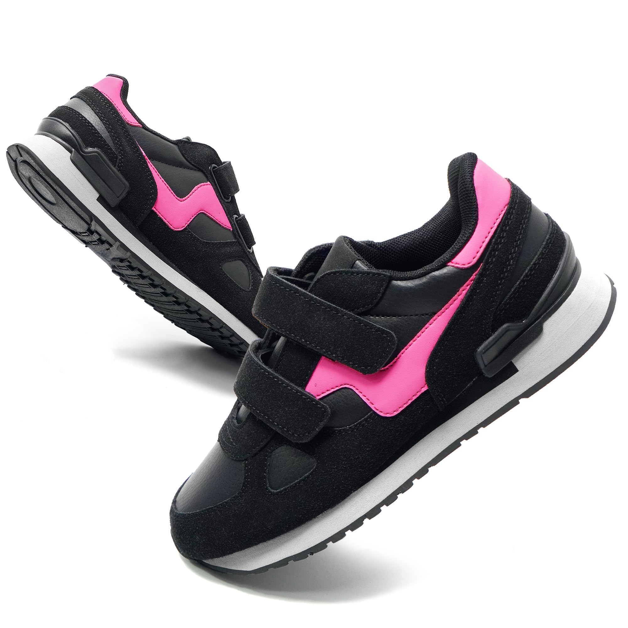 JOMIX Scarpe Donna a Strappo Sneakers Uomo Casual da Ginnastica Tennis Fitness Camminata Passeggio in Pelle Sintetica