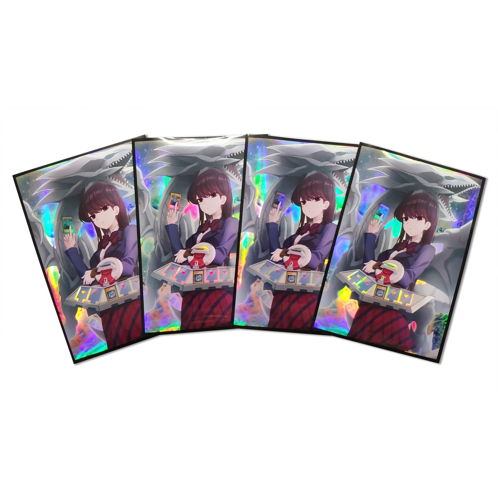 Amazon.com: 50ct Holographic Flashing (Blue-Eyes White