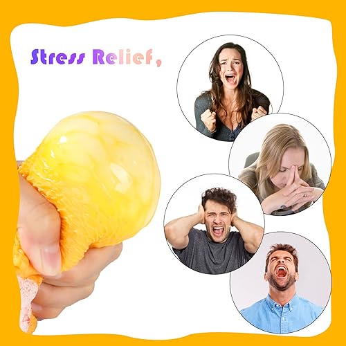 Miniatura 6 de Divertida bola con forma de gato para aliviar el estrés, juguetes para aliviar el estrés, juguetes para niños y adultos, pellizco, apretar,