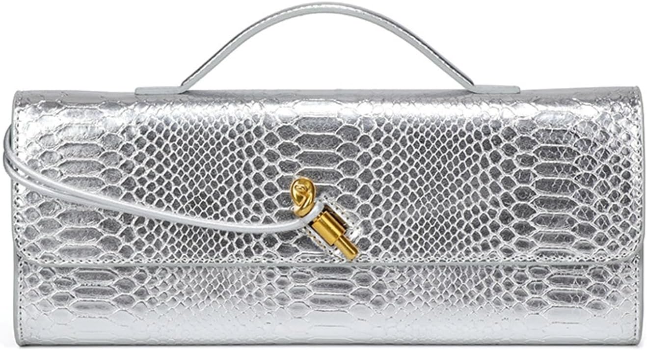 Trendy Woven Evening Clutch Purses Women Underarm Shoulder Handbag Cute Satchels Crossbody Purse PU Leather Wallet