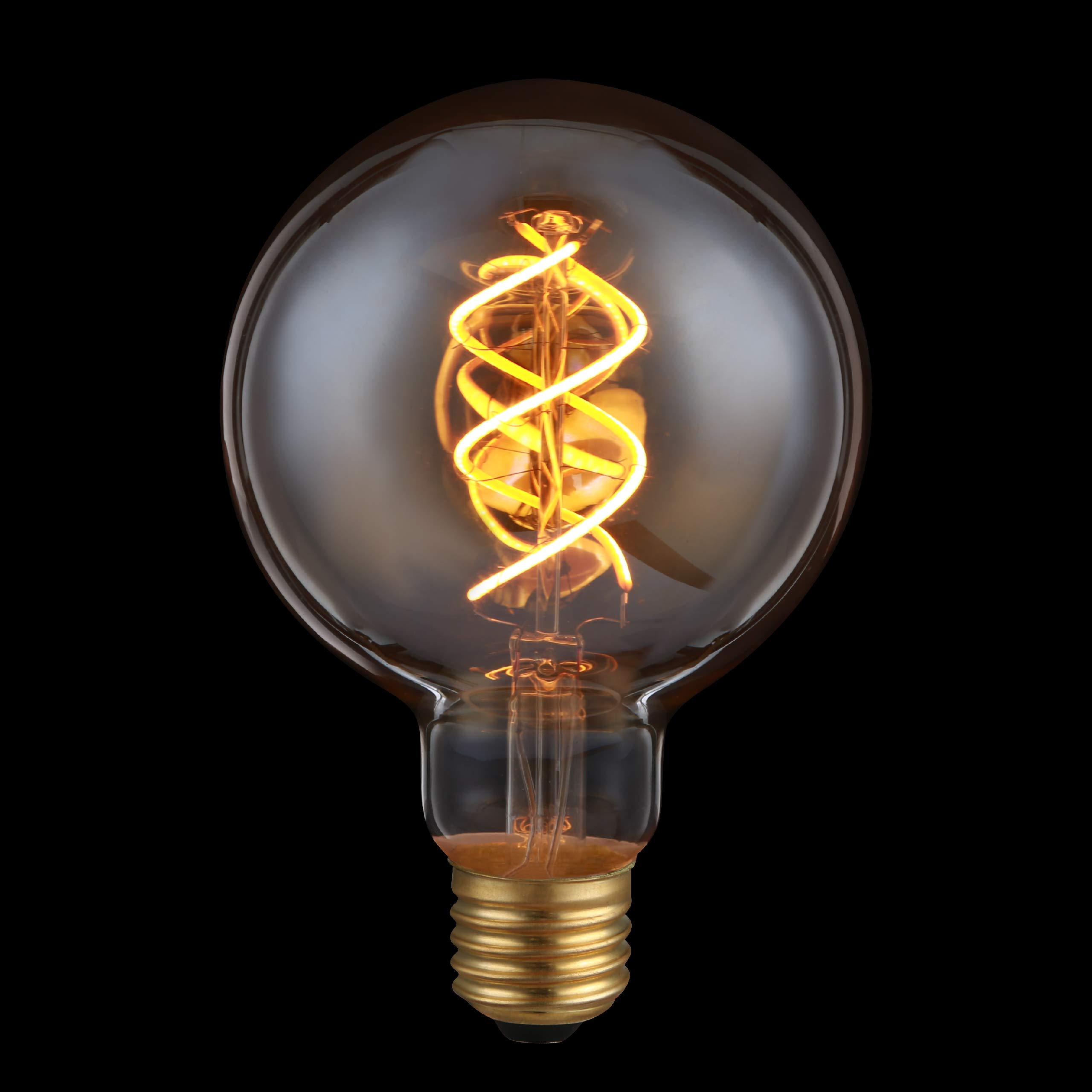 Eglo LED Lamp E27 | Globe G125 | Filament | Amber | 1700K | Dimbaar 4W 28w Leg00015 M2 Big