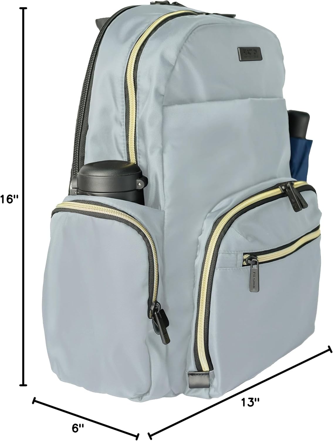 Kenneth Cole REACTION Sophie Backpack, Slate, 15" Laptop