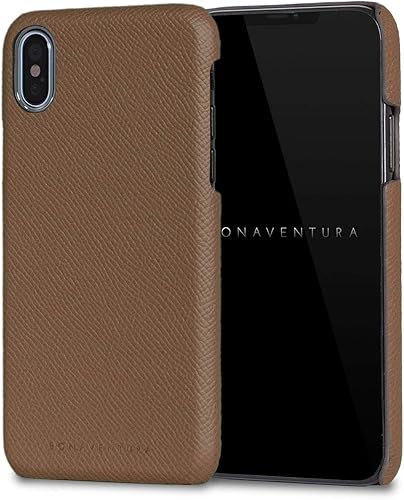 Vista 310 de BONAVENTURA Noblessa - Carcasa trasera [compatible con iPhone 12 Pro Max, Greige] BBCN12PM-GG