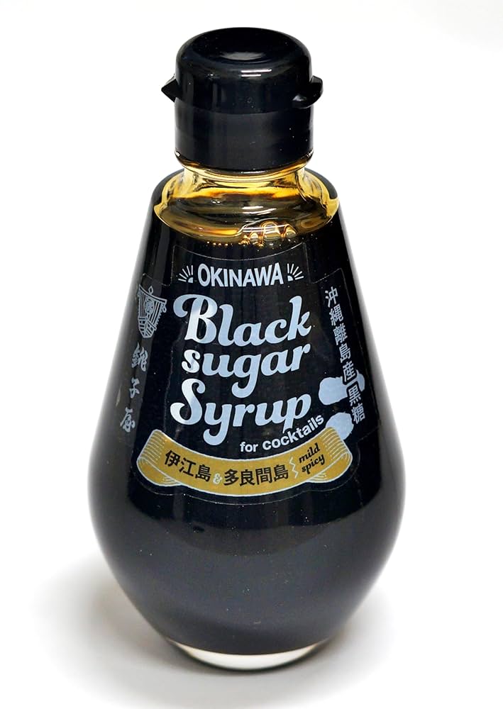 Amazon.co.jp: 銚子屋 Black sugar Syrup for cocktails 伊江島