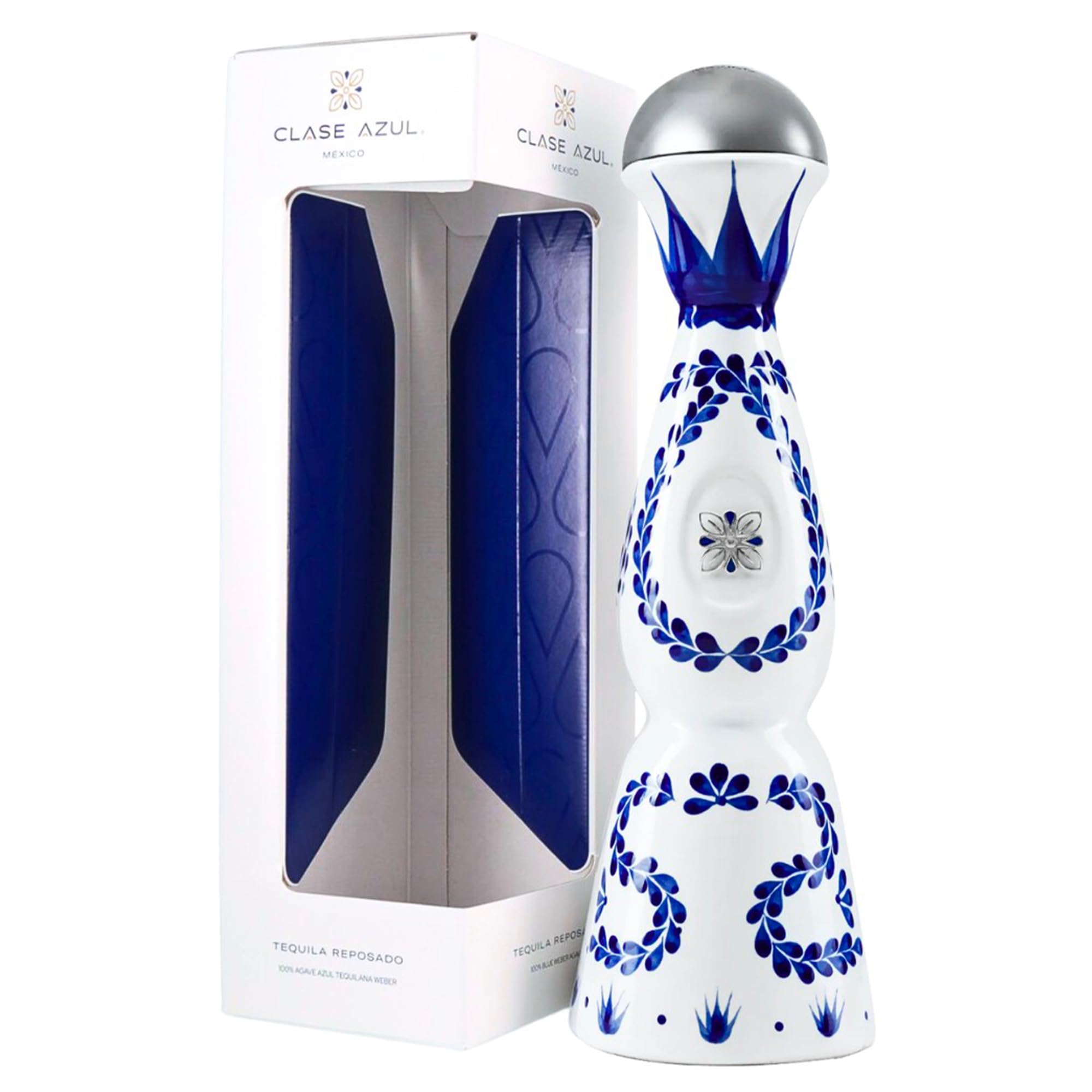Clase Azul Tequila Reposado con Astuccio | Bottiglia in Ceramica Dipinta a Mano | 40% Vol. 1,75l