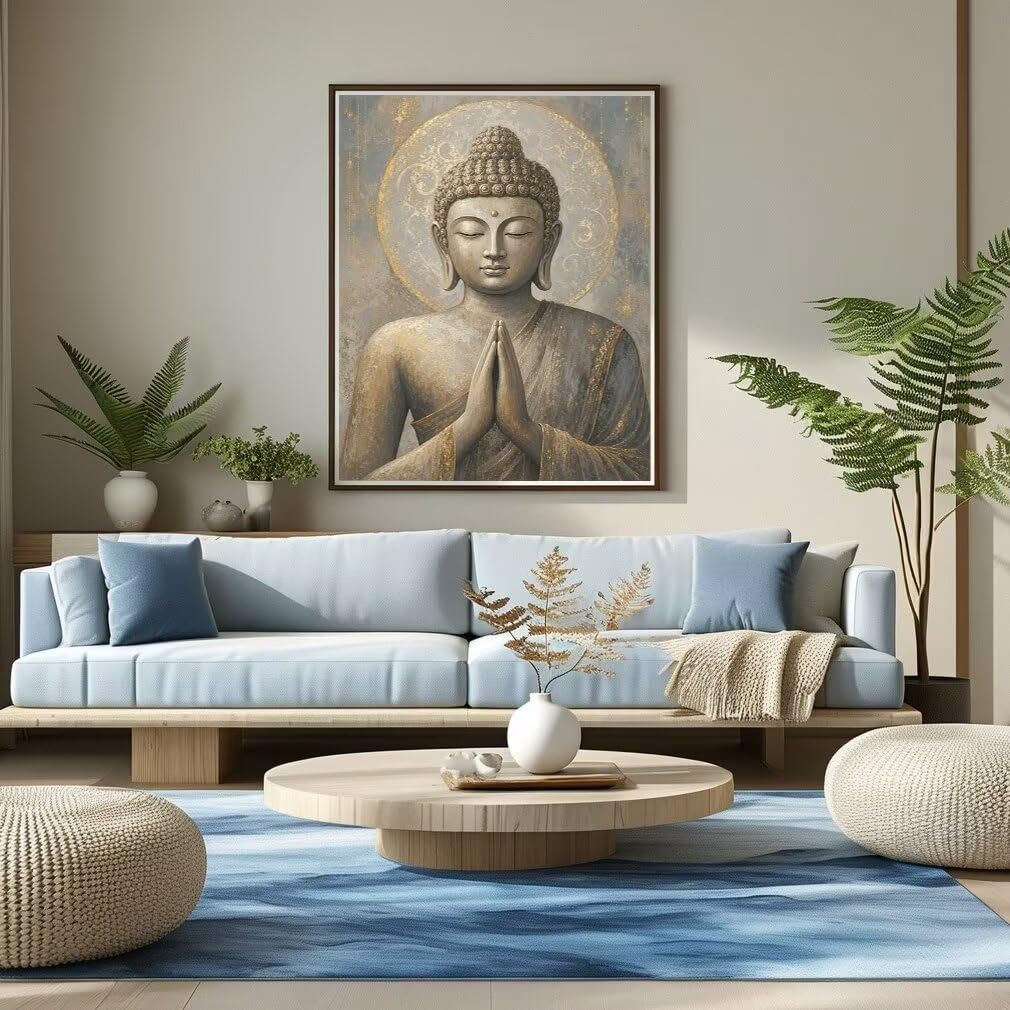 Zen Diamond Painting Erwachsene Eckige Steine, Mosaik Set 100x130cm C8-276