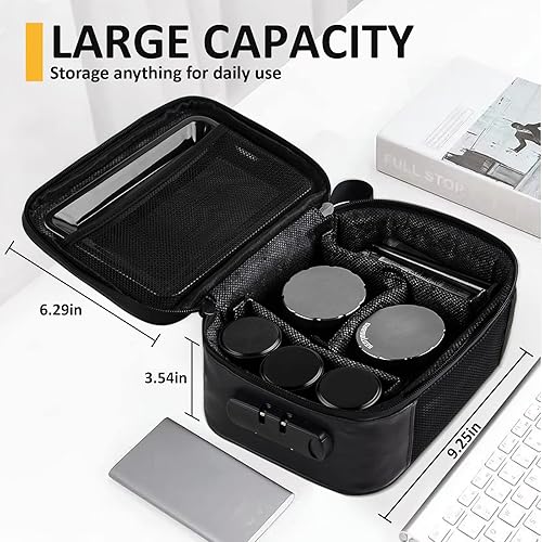 Miniatura 5 de Bag with Combination Lock Medicine Lock Bag Oxford Cloth PVC