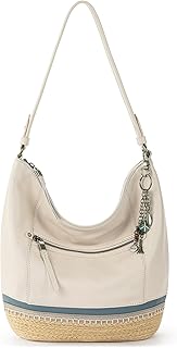 The Sak Sequoia Hobo Bag - Premium Large Leather Women's Handbag for Everyday & Travel - Durable Purse With Zipper Pocket