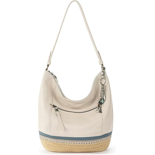 The Sak Sequoia Hobo Bag - Premium Large Leather Women's Handbag for Everyday & Travel - Durable Purse With Zipper Pocket