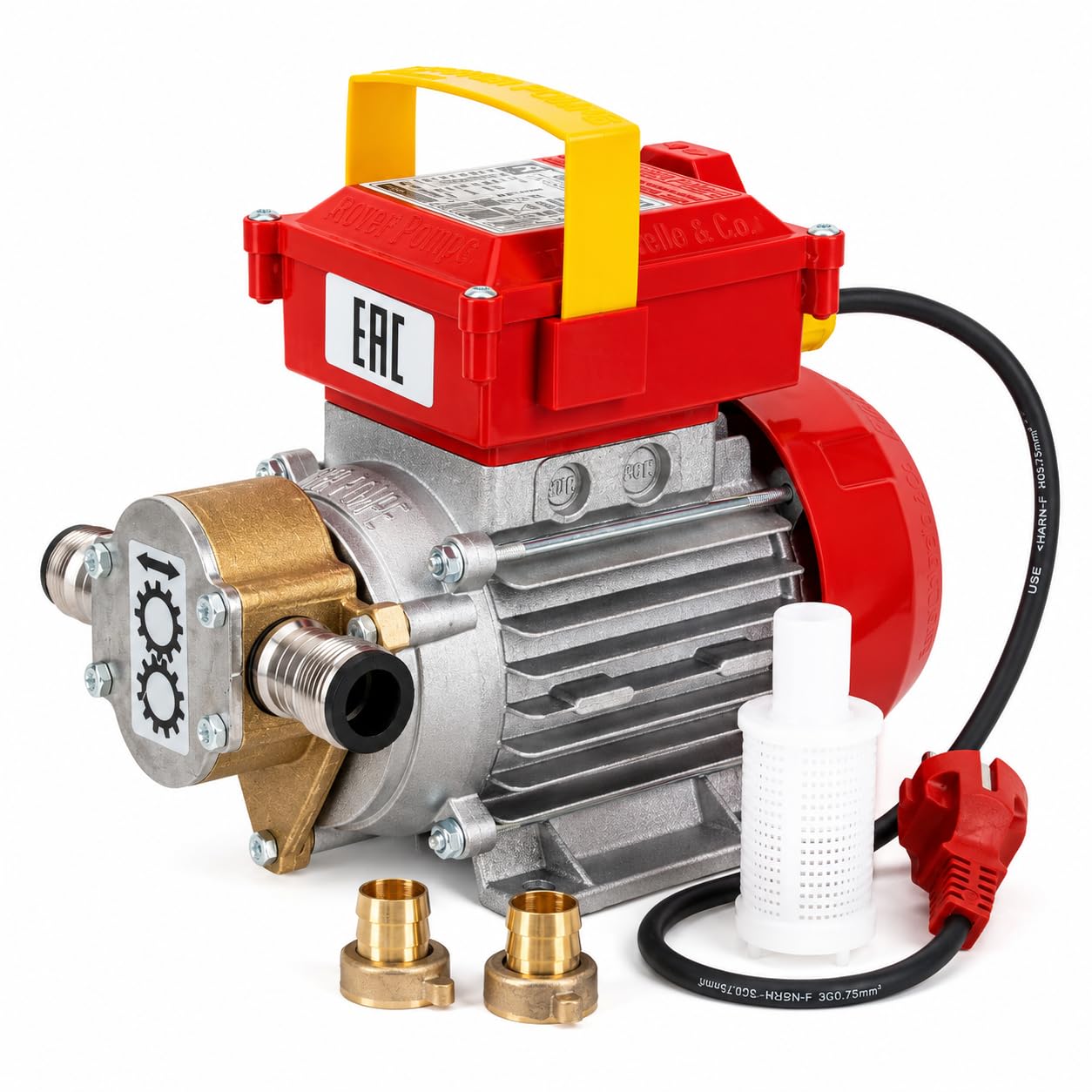 Elektrische Zahnradpumpe BE-G 20 - Fördermenge 900 l/h - 230 V / 50 Hz - Anschluss-Ø 20 mm - 230x120x190 - 450 W