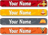 Vista 46 de Lovable Labels - 120 Etiquetas infantiles personalizadas, impermeables, aptas para lavavajillas, se pegan y despegan, son ideales