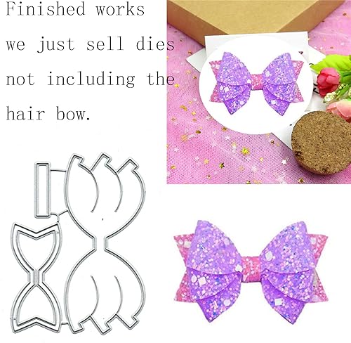 Miniatura 5 de Adies - Juego de 2 troqueles de metal con estampado de flores, para niños, para manualidades, álbumes de recortes, papel decorativo para repujar,