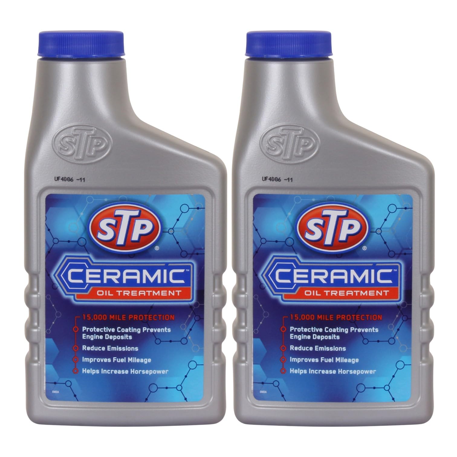 STP CERAMIC OIL TREATMENT : Anti-Friction Technology : Pack of 2