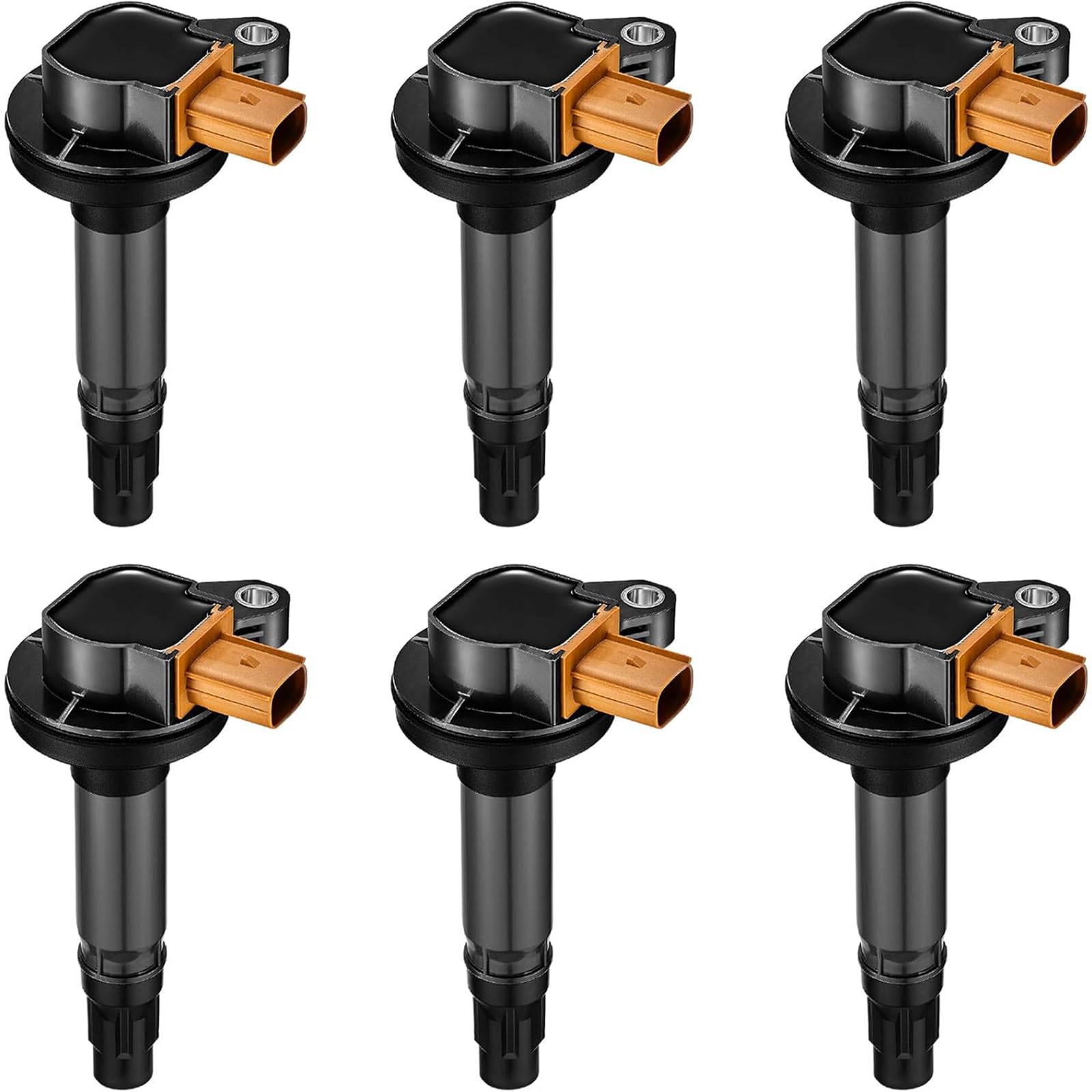 Ignition Coils SET OF 6 Compatible with Ford Explorer 3.5L 2013-2019,F-150 3.5L 2011-2016,Expedition 3.5L 2015-2017,Taurus 3.5L 2013-2016,Flex 3.5L