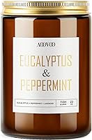 Vista 23 de AOOVOO Velas de canela de manzana, velas perfumadas de 22 onzas, vela de aromaterapia, vela de soja para el hogar perfumada