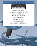VHBW pour Adaptateur clavier Yamaha 12V Compatible avec le clavier Yamaha PSR-240 PSR-18 PSR78 AN200 PSR170 PSR175 Serie Remplacement pour Yamaha PA130 PA150 PA-3B Adaptateur de puissance de clavier