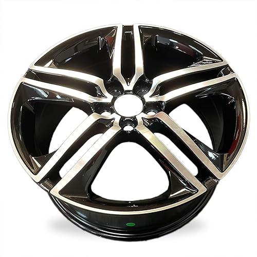 Miniatura 5 de 19 "Juego de 4 nuevas ruedas de aleación de 19x8 de 5 radios para Honda Accord 2016 2017 mecanizado negro OEM diseño llanta de repuesto