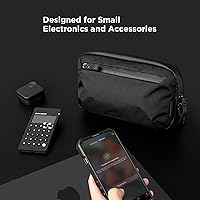 Vista 5 de ALPAKA Elements Tech Case Mini - Organizador compacto para electrónicos, bolsa pequeña para cargadores y auriculares, bolsa para teléfono, funda