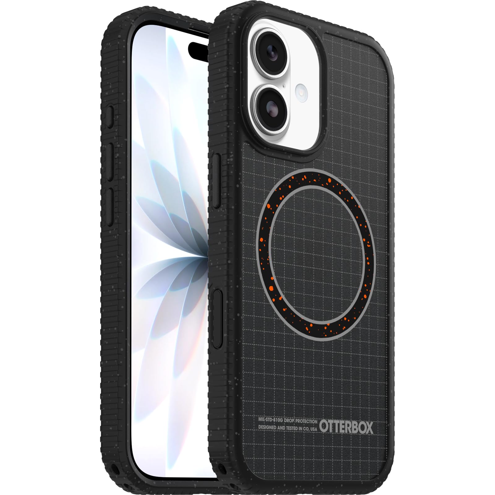 OtterBox Sole Series MagSafe Case for iPhone 17, Shockproof, Drop proof, Protective Case, 5x Tested to Military Standard, Black