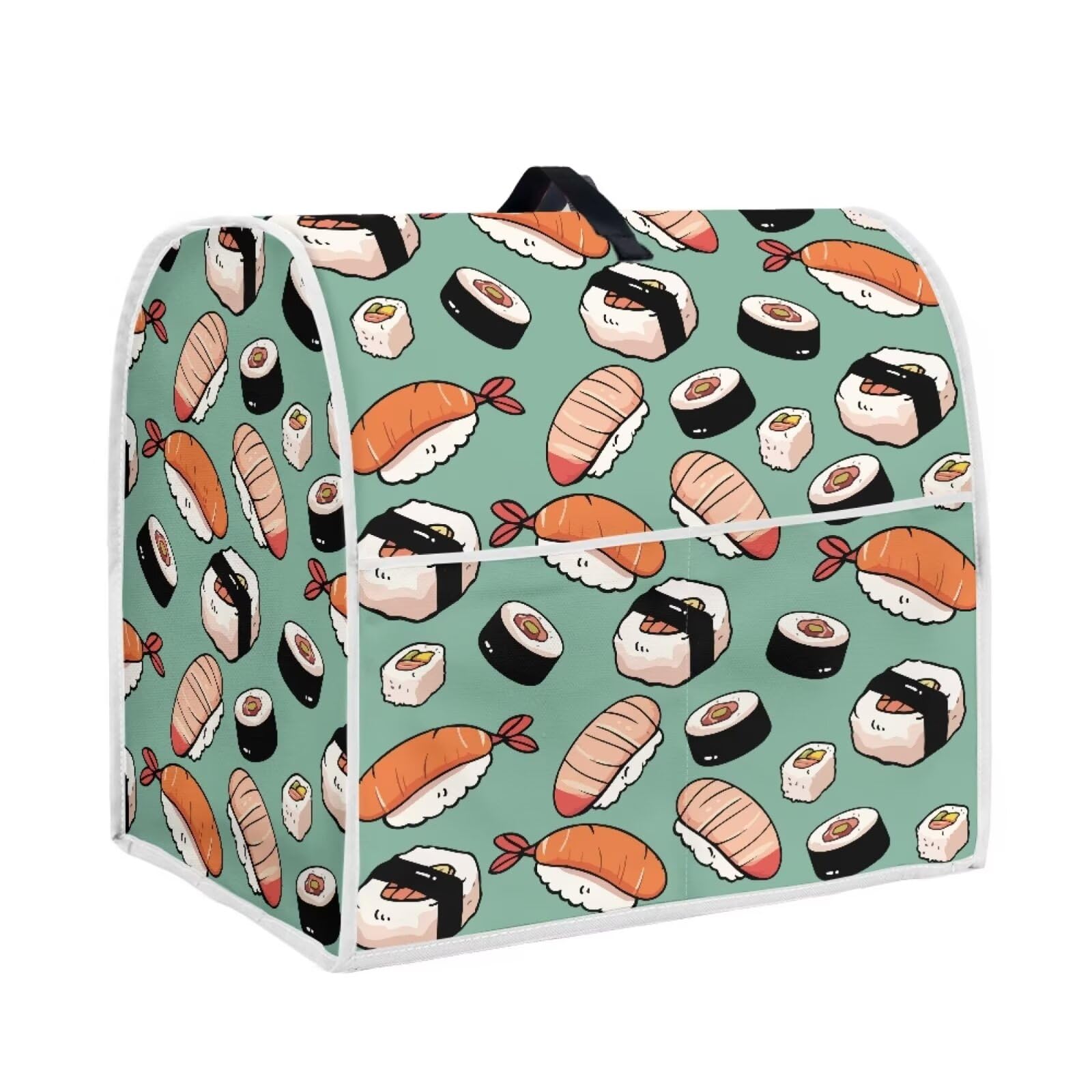 chaqlin Kawai Sushi Print Stand Mixer Cover Kitchen Aid Mixer Assecories Decorations Kitchen Mixer Cover Kitchen Small Appliance Dust Cover