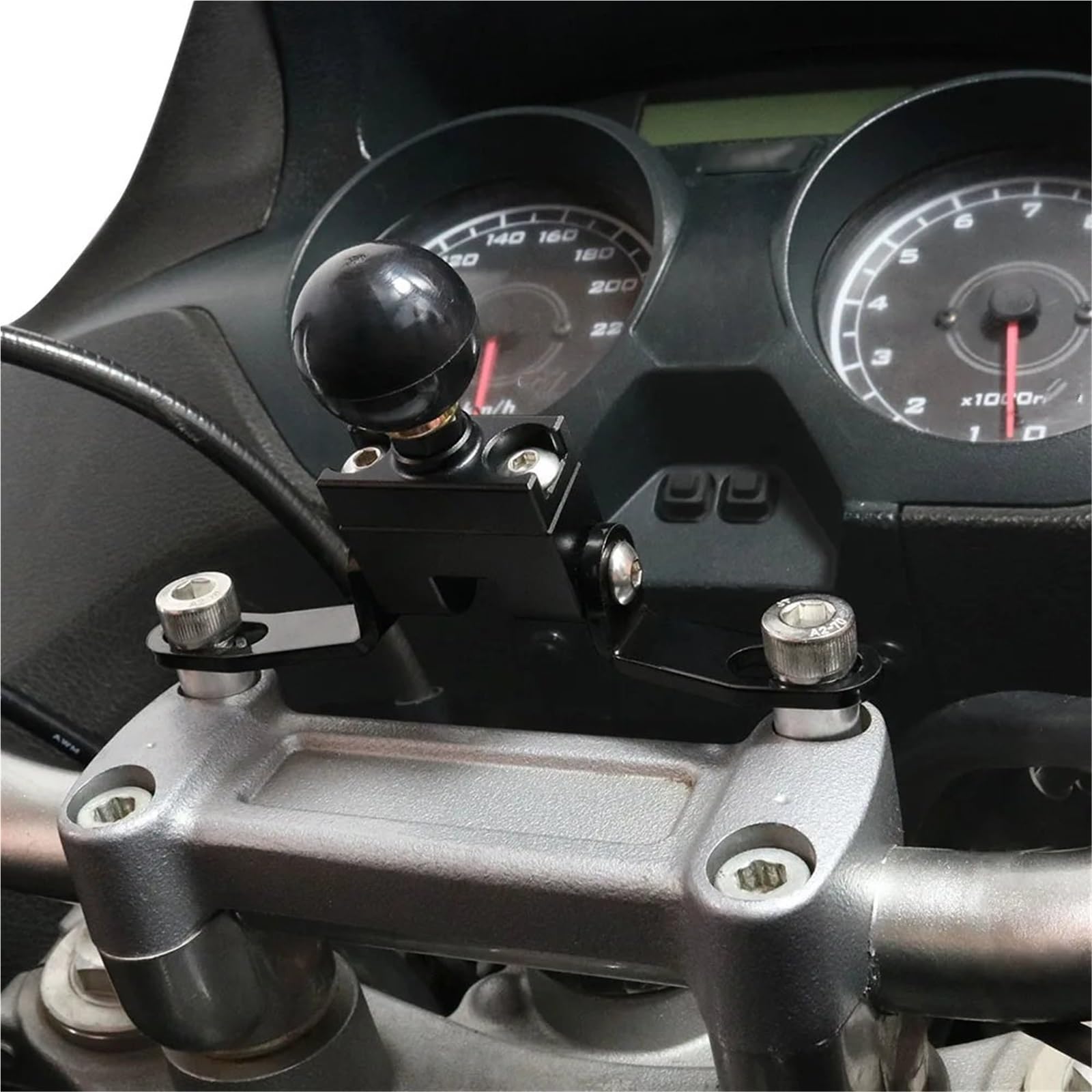 Soporte Navegación para Motocicleta Abrazadera para Manillar GPS para Hyosung GV125 Cruise para Aquila GV125