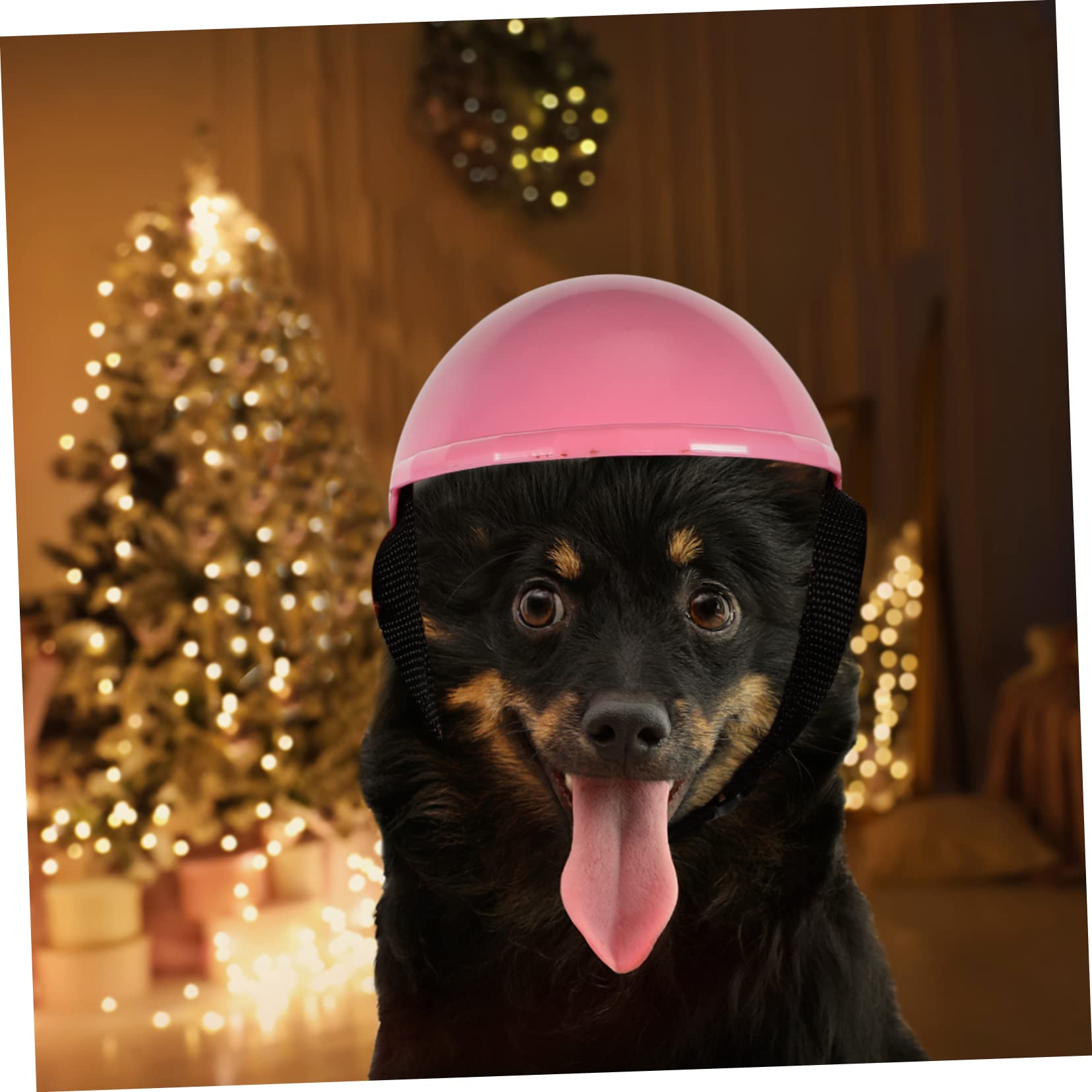 FRCOLOR 3piezas Sombrero De Seguridad para Perros y Gatos Casco Decorativo De Plástico Protección para Mascotas para Fiestas y Eventos