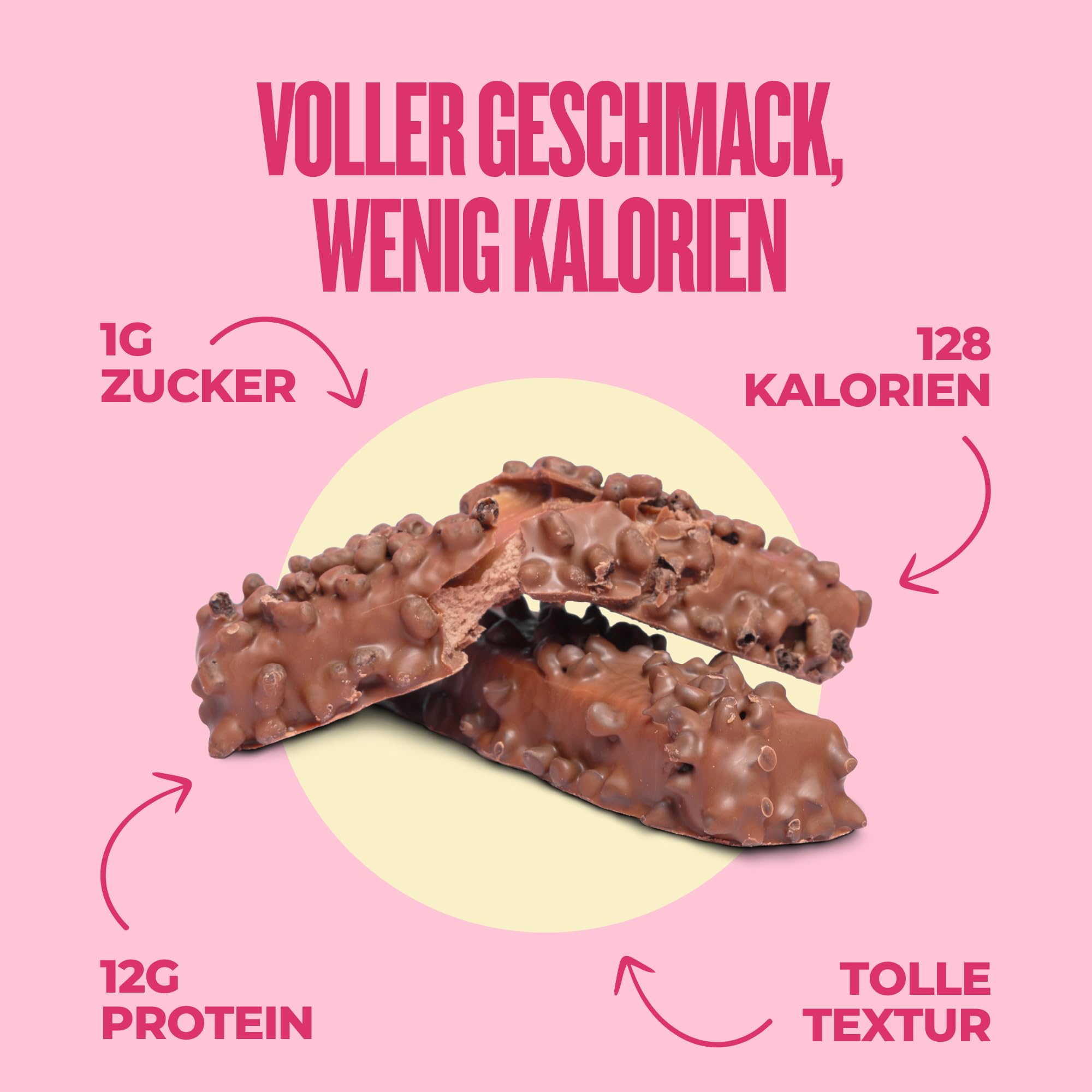 Pändy Protein Riegel ohne Zucker (nur 1g) - 18x Caramel Sea Salt - Ohne "Protein-Nachgeschmack" - High Protein Bar (12g Eiweiss) - Proteinriegel - Eiweißriegel ideal als kalorienarme, gesunde Snacks