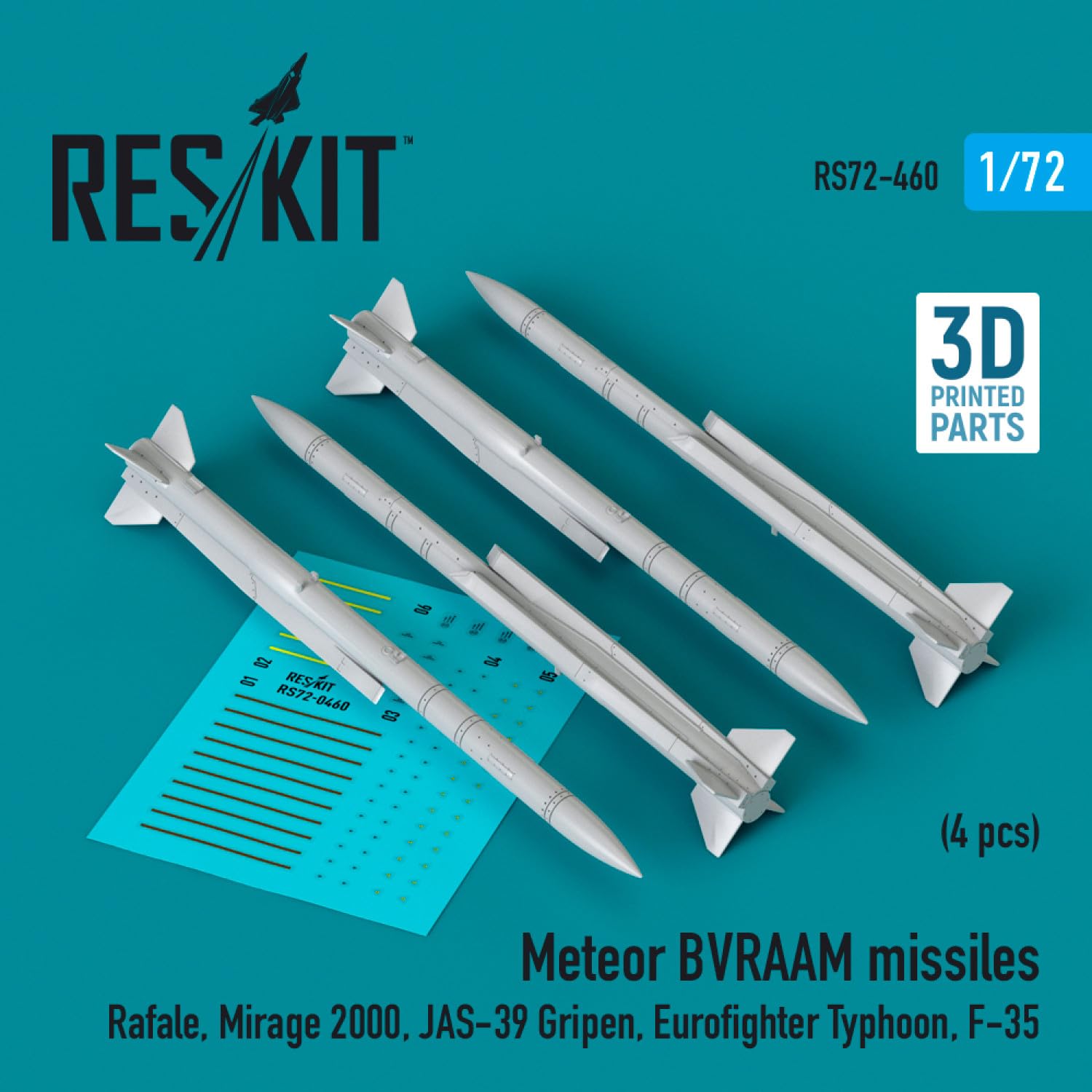 Amazon | レスキット (Reskit) 1/72 ミーティア レーダー誘導 空対空
