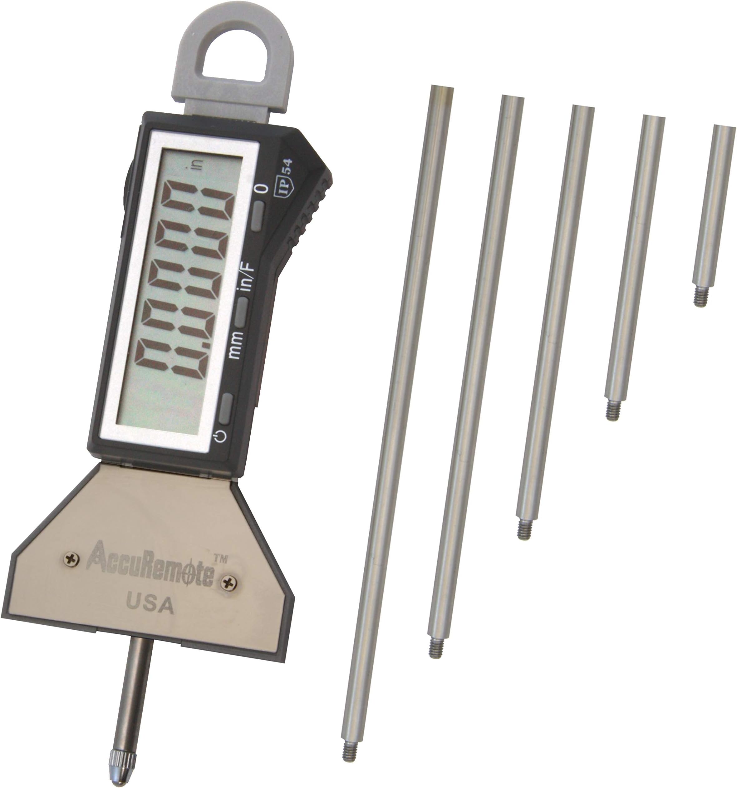AccuRemote 0-16" Electronic Digital INDICATOR/DEPTH GAGE Gauge 0.0005" INCH-METRIC-FRACTIONS