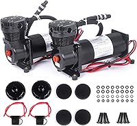 Vista 10 de 200PSI 1/4 NPT Compresor de Aire de Alta Presión para Tren/Camión/Coche 12V Negro