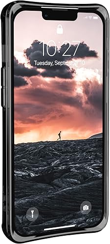 Miniatura 4 de URBAN ARMOR GEAR UAG - Funda protectora para iPhone 13, diseño gris ceniza, resistente, ligera, delgada, a prueba de golpes, transparente, con