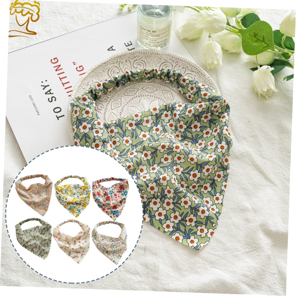 FOMIYES Pezzi Turbante In Tessuto Miss Fascia Elastica