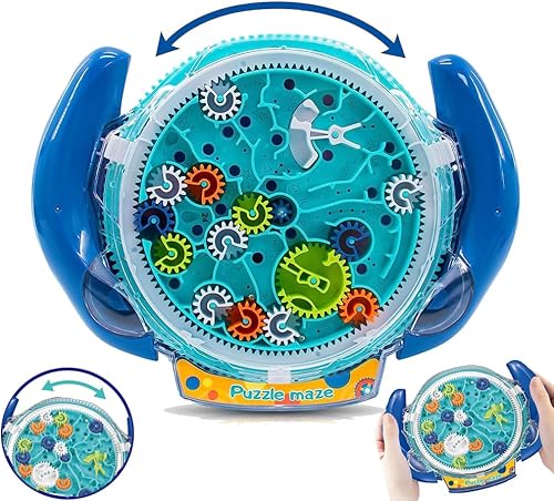 Gravity Maze Puzzle Games for Kids Ages 4-8,Labyrinth Game Brain Teaser Puzzle Logic Game,Hard Challenges Games Fine Motor Toys Game with Metal