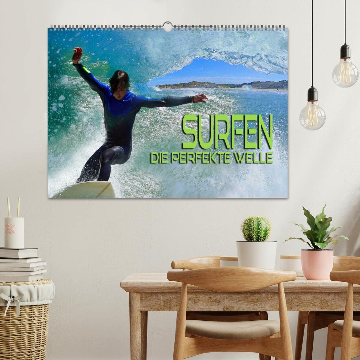 Surfen - die perfekte Welle (Wandkalender 2026 DIN A2 quer), CALVENDO Monatskalender: Atemberaubende Bilder aus der Welt des Surfsports (CALVENDO Sport)